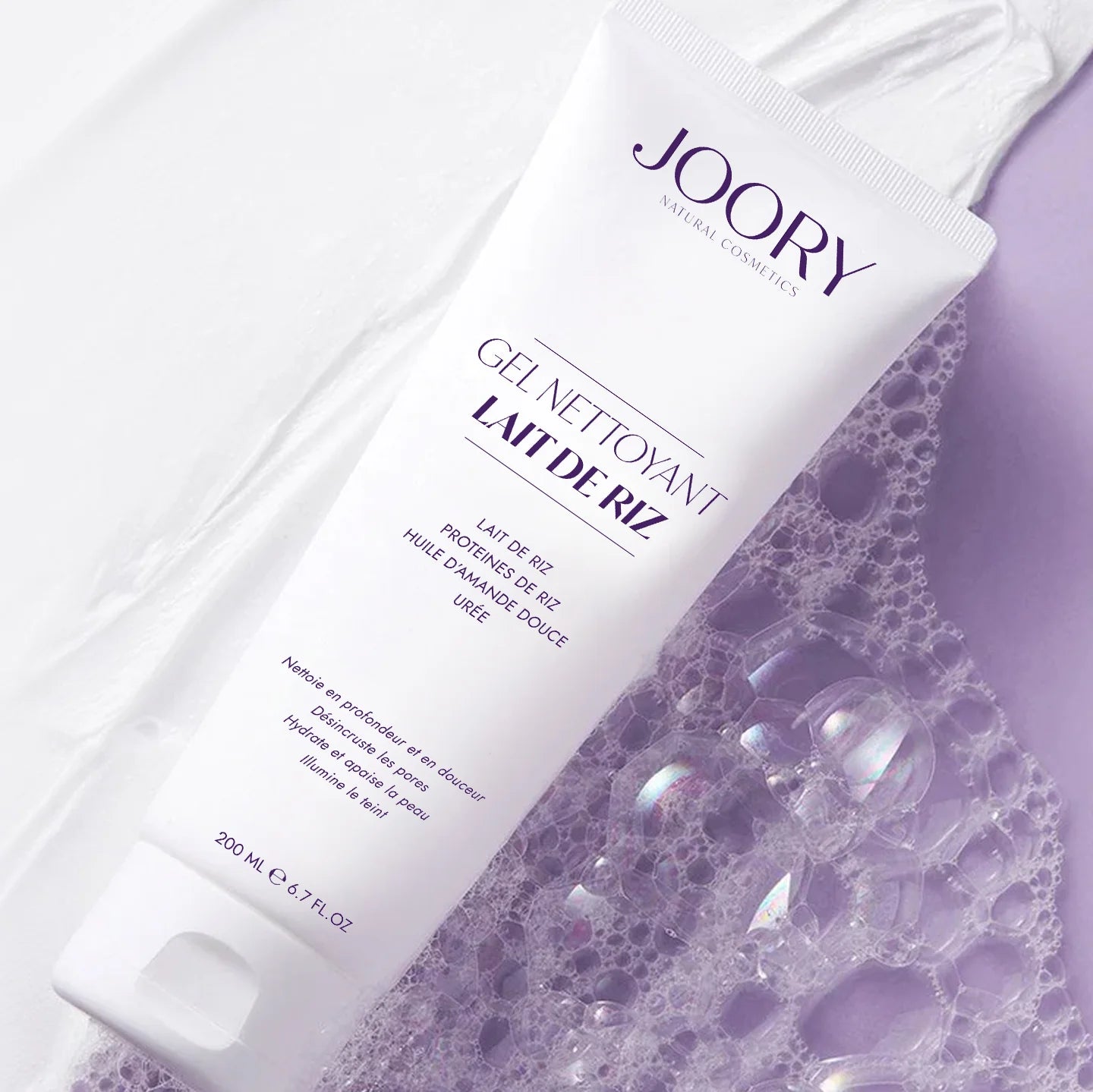 Gel nettoyant lait de riz